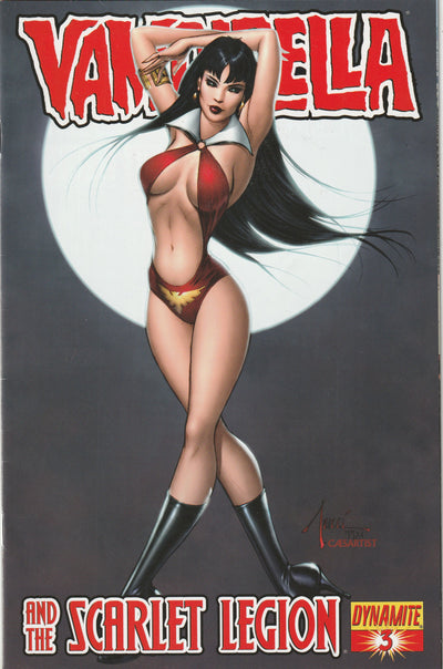 Vampirella and the Scarlet Legion #3 (2011) - Billy Tucci Cover