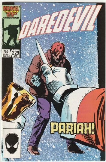 Daredevil #229 (1986) - Born Again Part 3 by Frank Miller, 1st Appearance of Sister Maggie