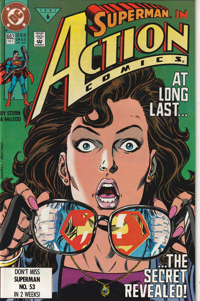 Action Comics #662 (1991) - Clark Kent tells Lois Lane that he is Superman