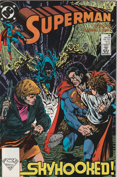 Superman #34 (Vol 2, 1989)