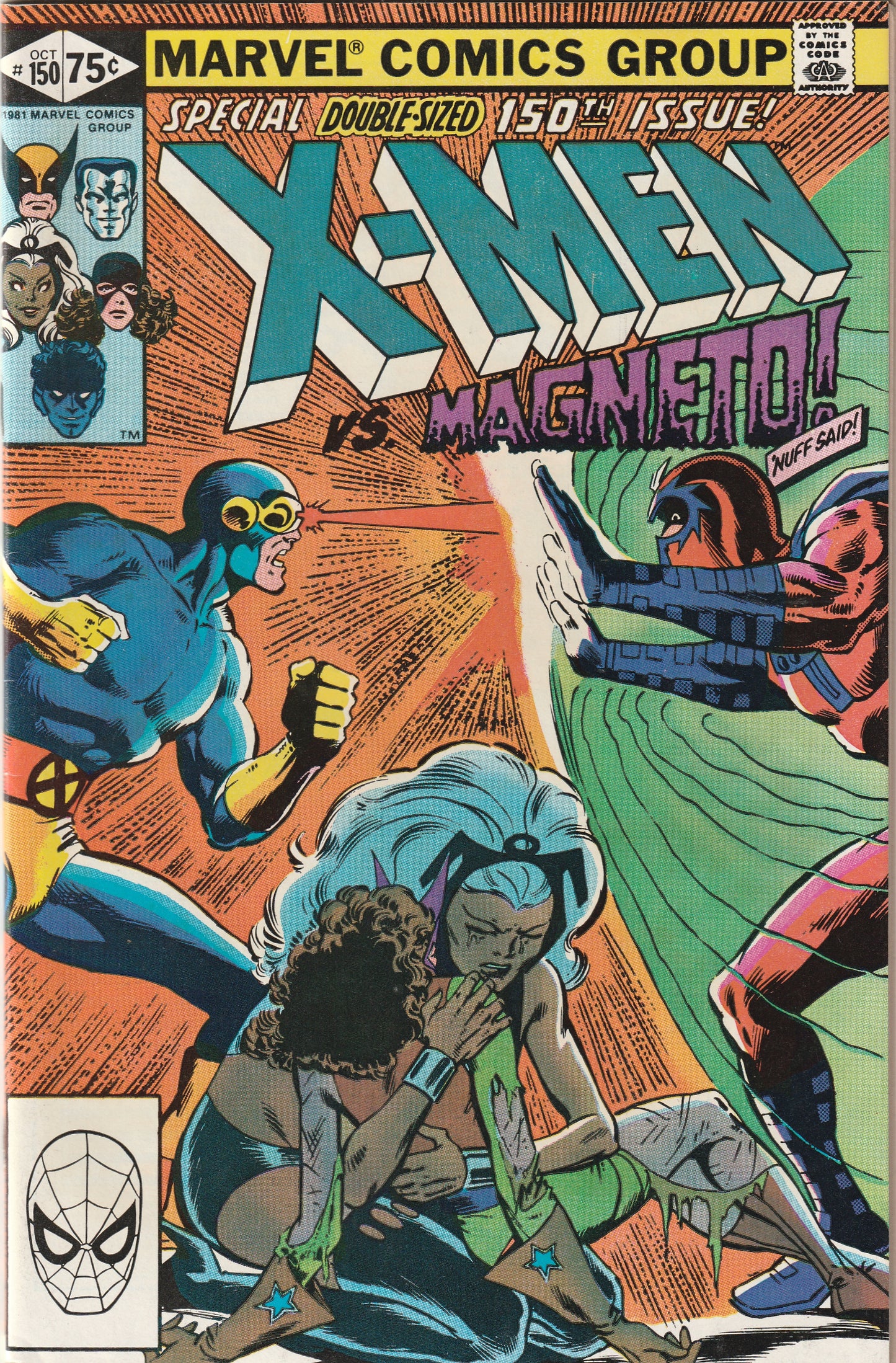 Uncanny X-Men #150 (1981) - Double size issue, Magneto Origin Revealed