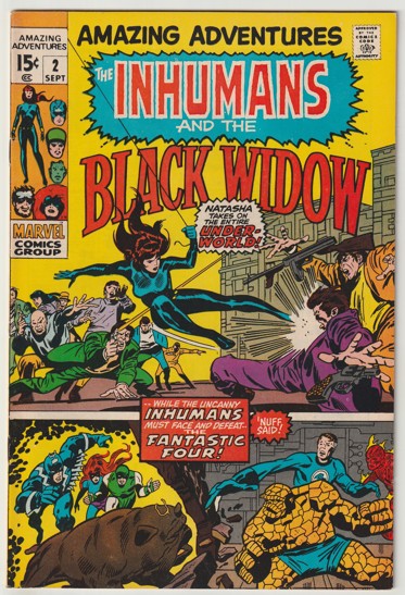 Amazing Adventures #2 (1970) - Fantastic Four Appearance