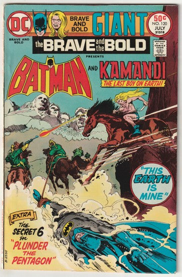 Brave and the Bold #120 (1975) - Batman & Kamandi - Giant size