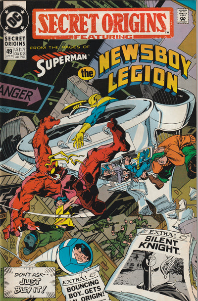 Secret Origins #49 (1990) - The Newsboy Legion