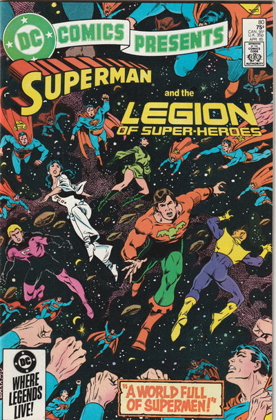 DC Comics Presents #80 (1985) - Legion of Super-Heroes