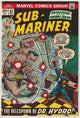 The Sub-Mariner #61 (1973) - Final published Bill Everett Artwork