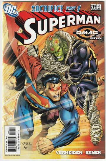 Superman #219 (Vol 2, 2005))
