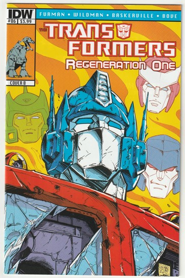 TransFormers: Regeneration One #86 (2012) - Cover B