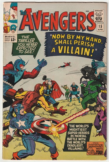 Avengers #15 (1965) - Death of Original Baron Zemo