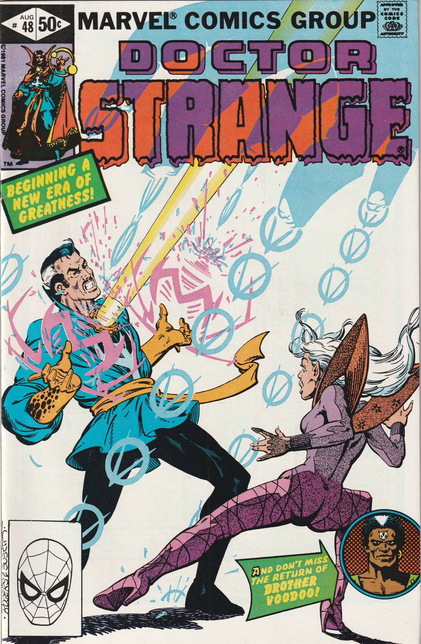 Doctor Strange #48 (1981) - 1st meeting of Doctor Strange and Brother Voodoo