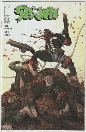Spawn #318 (2021) - Cover A by Bjorn Barends, Tonton Revolver Cover