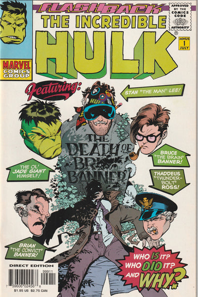 Incredible Hulk #-1 (1997) - Flashback