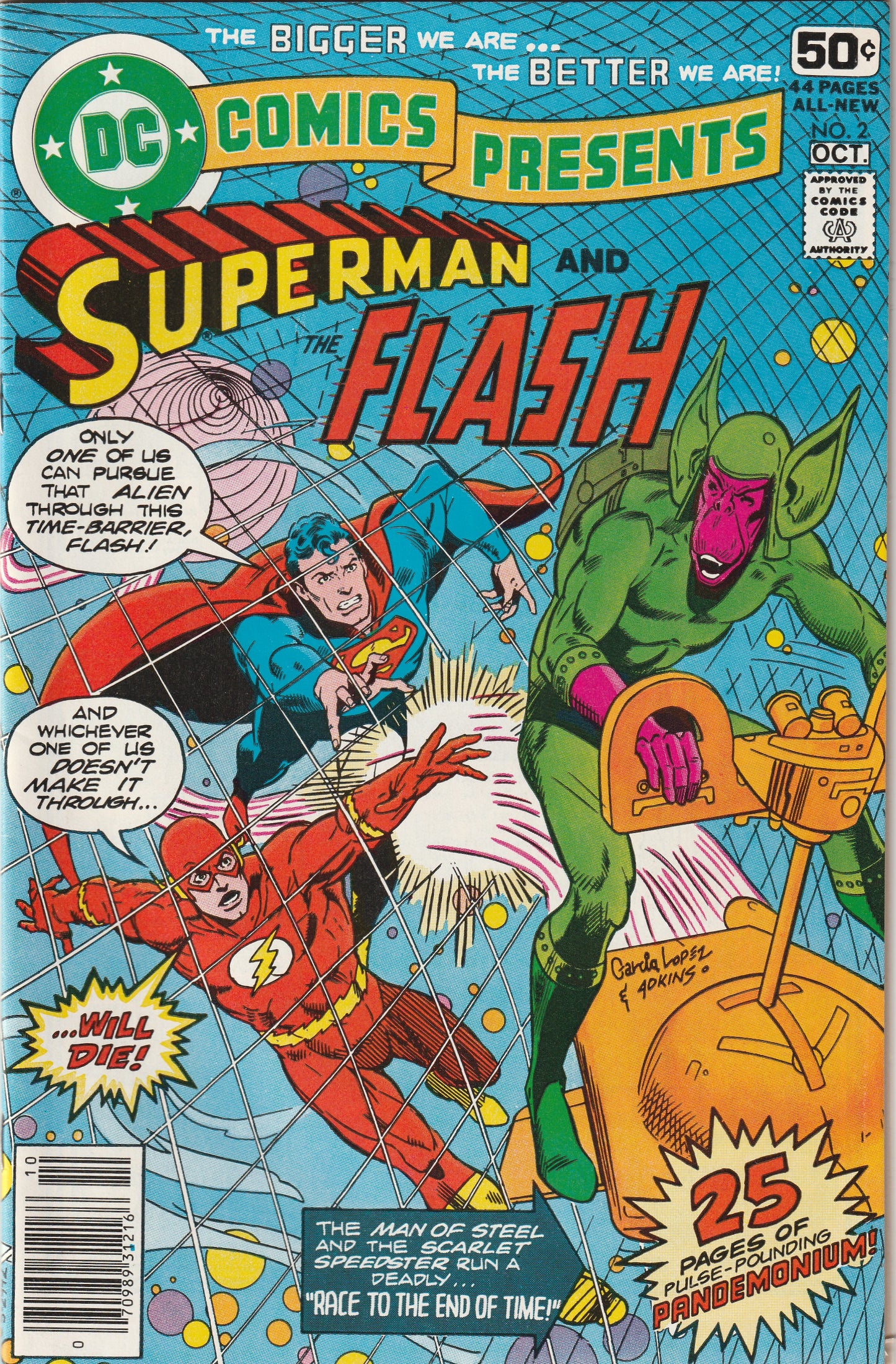 DC Comics Presents #2 (1978) - Superman & Flash, 4th Race Between Superman and Flash - Part 2