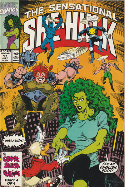 Sensational She-Hulk #17 (Vol 2, 1990)