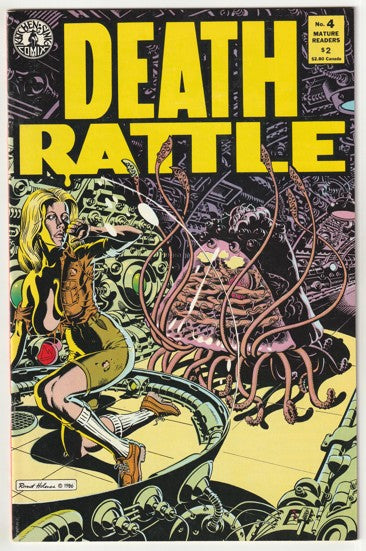 Death Rattle #4 (1986) - Rand Holmes