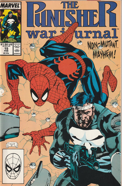 Punisher War Journal #15 (1990) - Jim Lee cover