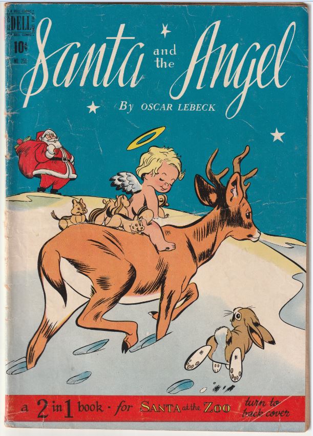 Dell Four Color #259 (1949) - Santa and the Angel - Flip book!