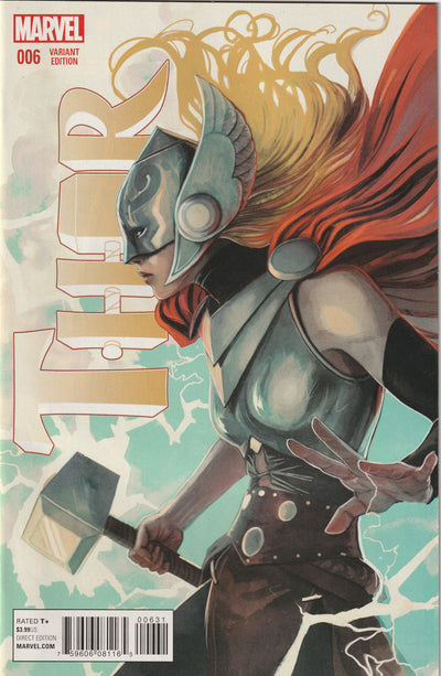 Thor #6 (2015) - Women Of Marvel Variant Cover