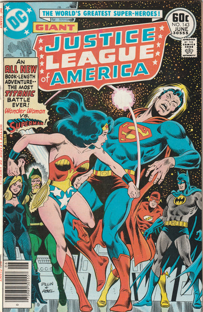 Justice League of America #143 (1977) - 1st Appearance of Mark Shaw as the Privateer
