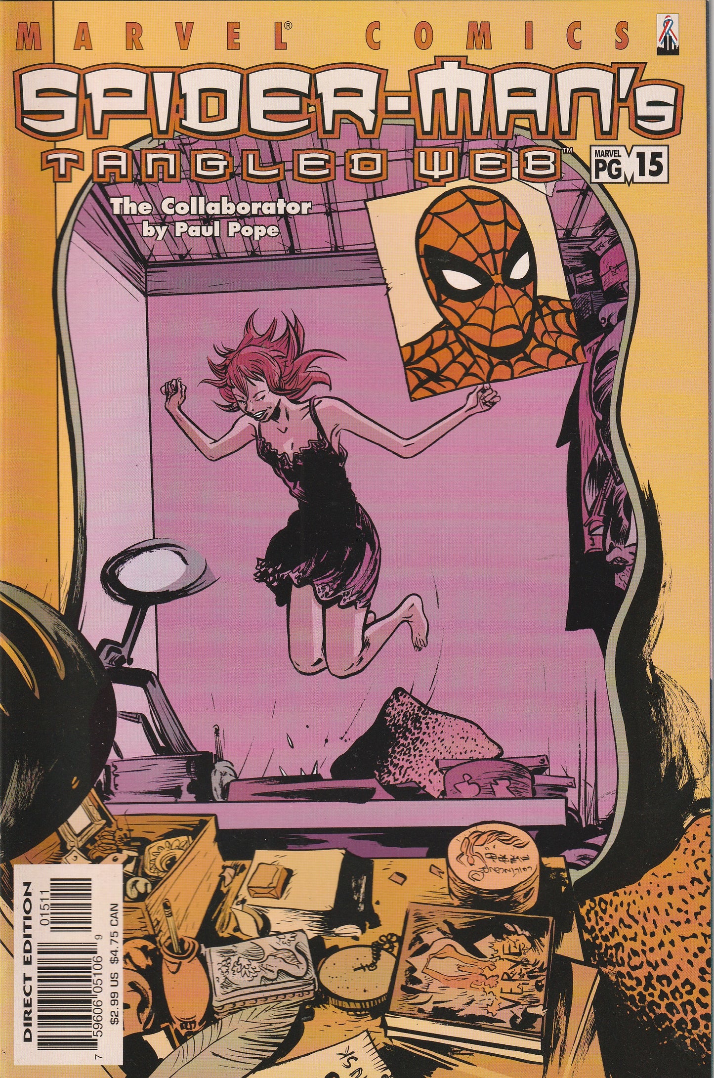 Spider-Man's Tangled Web #15 (2002) - The Collaborator - Paul Pope