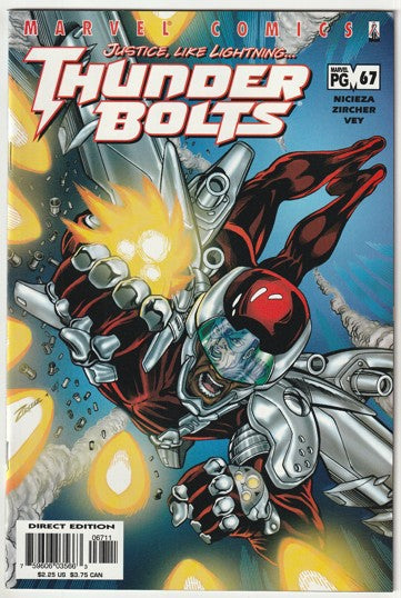 Thunderbolts #67 (2002) - 1st Appearance of Gypsy Moth as Skein