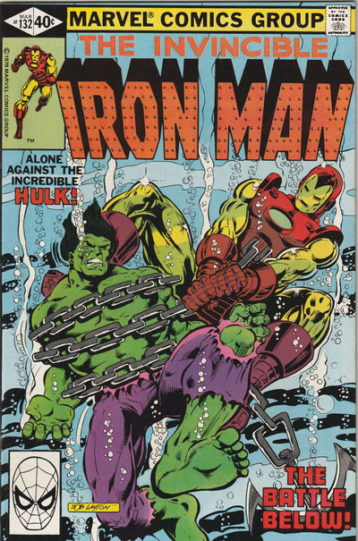 Iron Man #132 (1980) - Hulk crossover