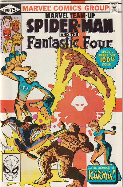 Marvel Team-Up #100 (1980) - Spider-Man & Fantastic Four - 1st Appearance of Karma