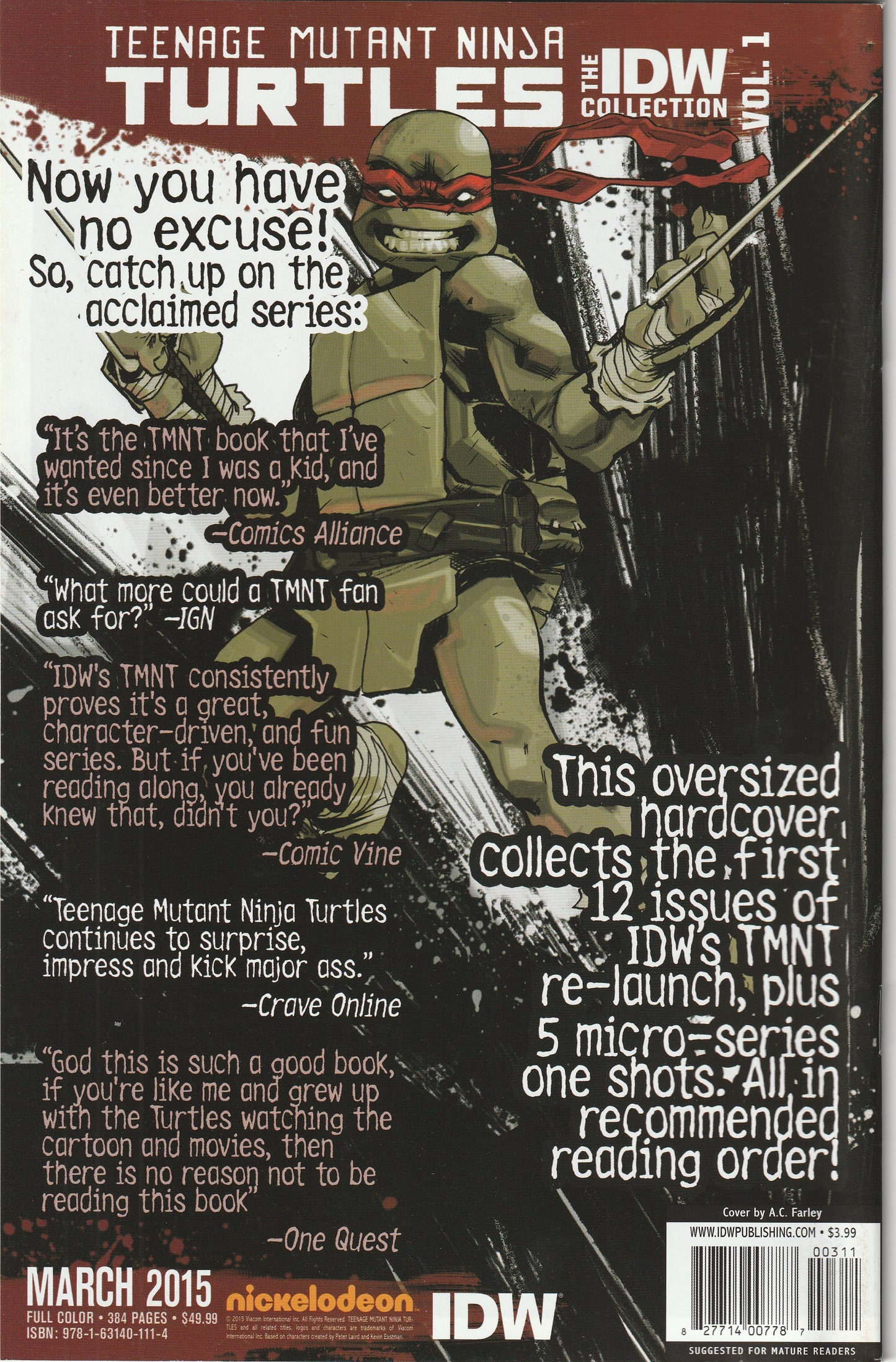 Teenage Mutant Ninja Turtles Color Classics Volume 3 #3 (2015)