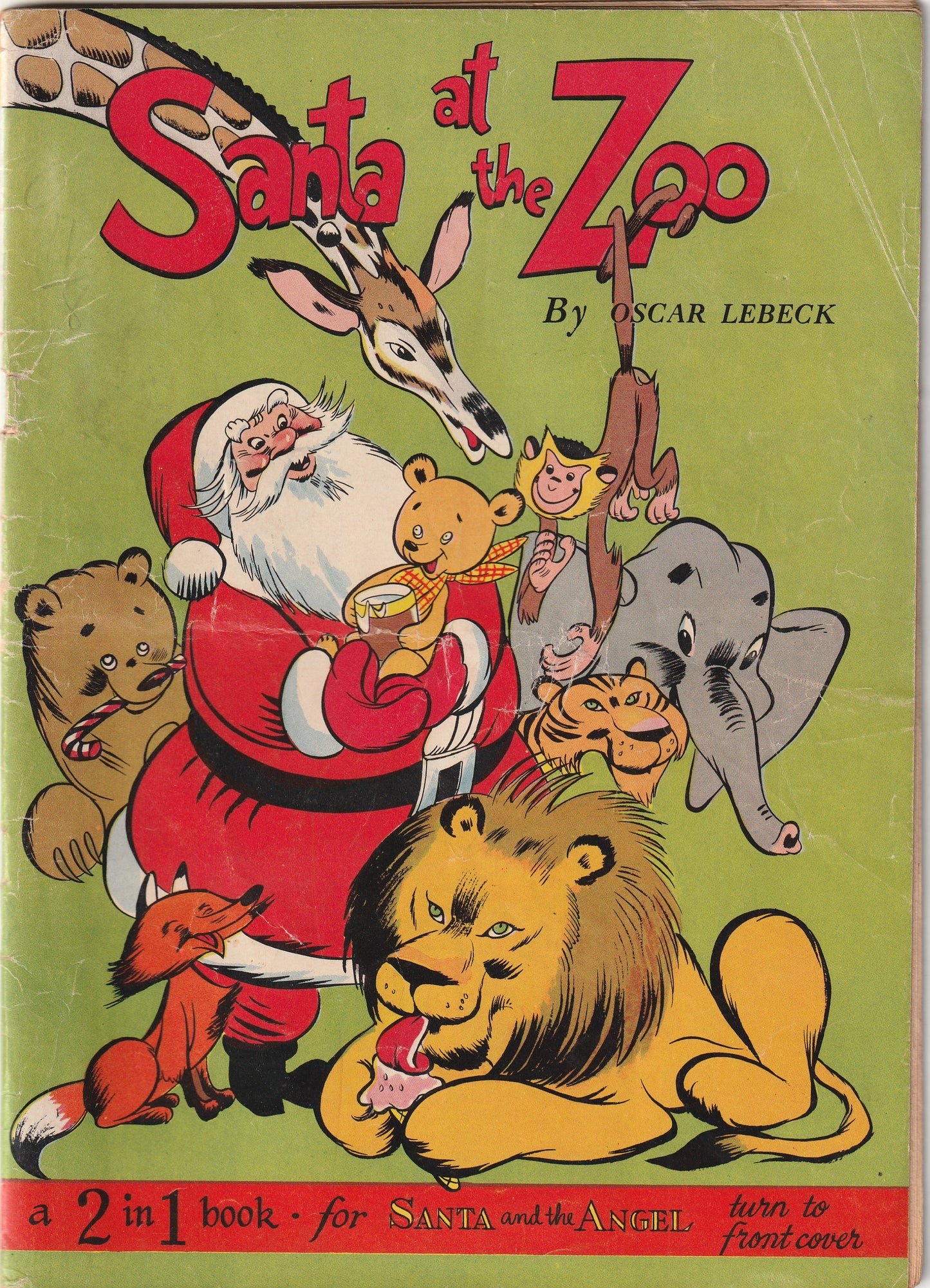 Dell Four Color #259 (1949) - Santa and the Angel - Flip book!