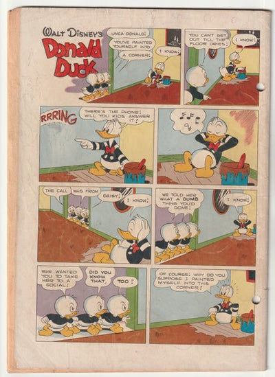 Dell Four Color #422 (1952) - Walt Disney's Donald Duck and The Gilded Man - Carl Barks