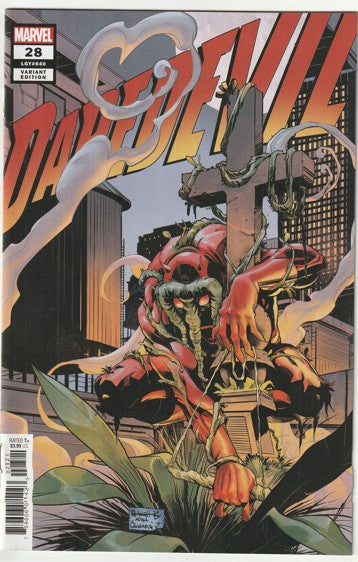 Daredevil #28 (LGY #640) (2021) - Ray-Anthony Height Daredevil-Thing Variant Cover