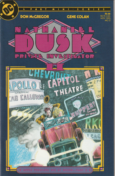 Nathaniel Dusk II (1985) - Complete 4 issue mini-series