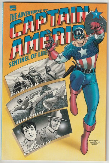 The Adventures of Captain America (1991-92) - 4 issue mini series