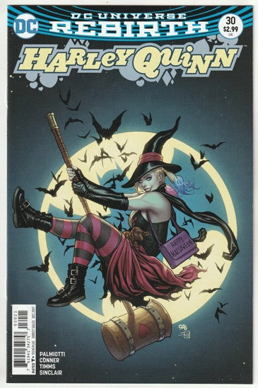 Harley Quinn #30 (2017) - Rebirth - Frank Cho Variant Cover - Halloween
