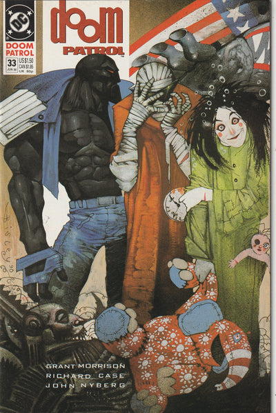 Doom Patrol #33 (1990) - Simon Bisley cover
