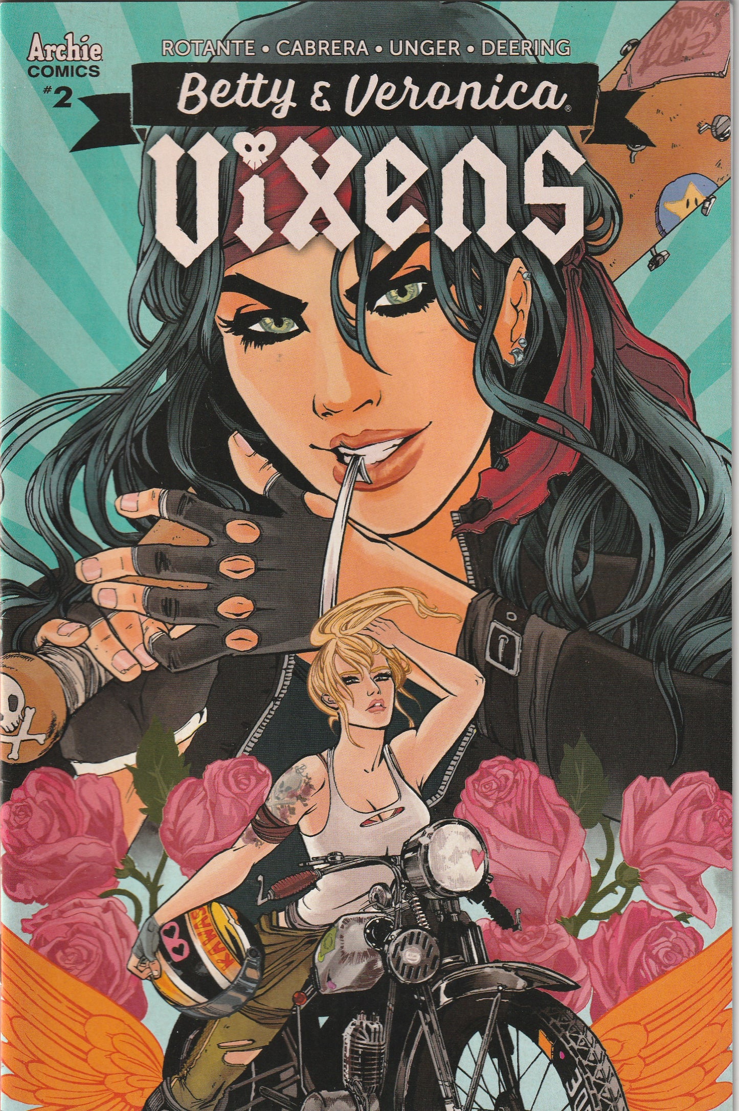 Betty and Veronica Vixens #2 (2018) - Sanya Anwar Variant Cover