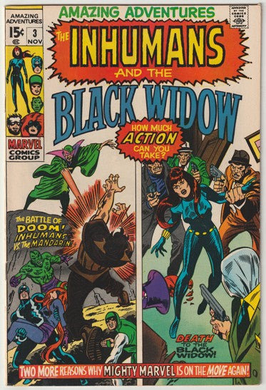 Amazing Adventures #3 (1970) - Mandarin Appearance
