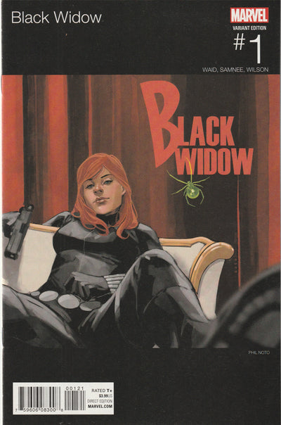 Black Widow #1 (2016) - Phil Noto Hip-Hip Variant Cover