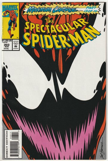 Spectacular Spider-Man #203 (1993) - Maximum Carnage