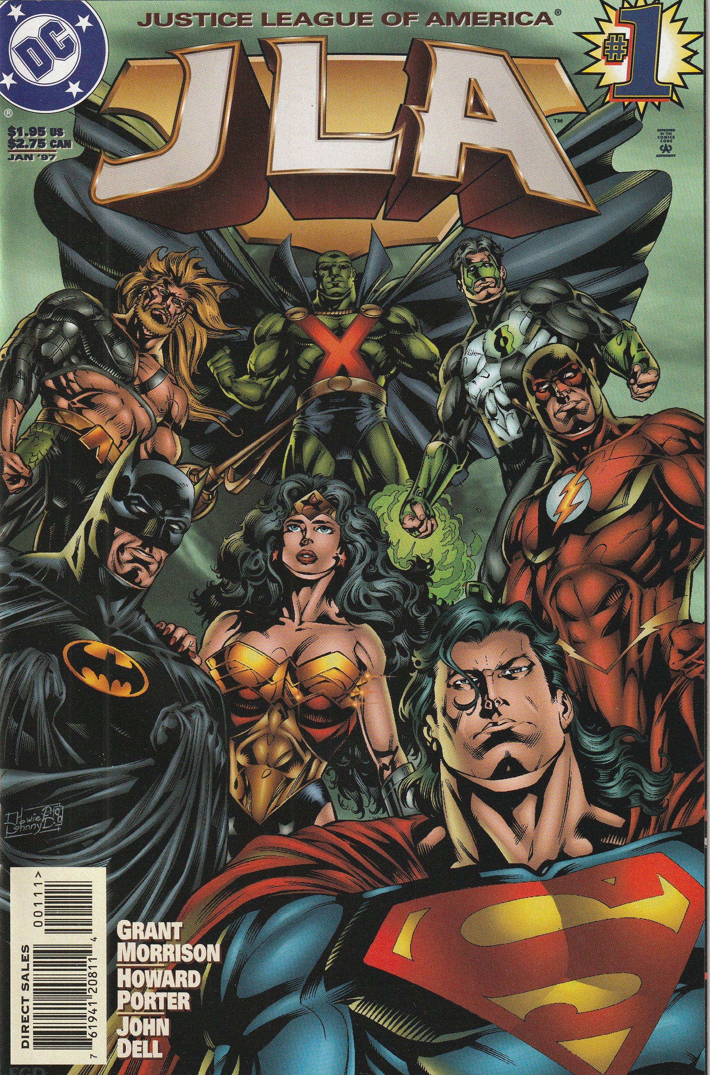 JLA #1 (1997) - Grant Morrison