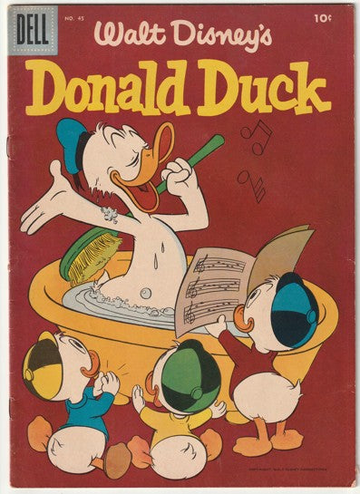 Walt Disney's Donald Duck #45 (1956) - 6 pages Carl Barks
