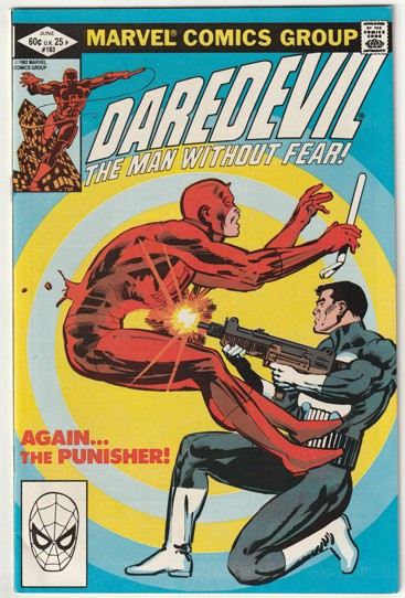 Daredevil #183 (1982) - 1st Battle Between Daredevil and Punisher