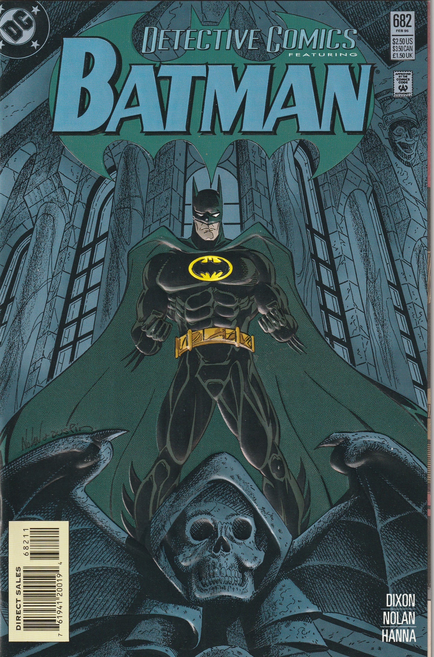 Detective Comics #682 (1995) - Embossed cover