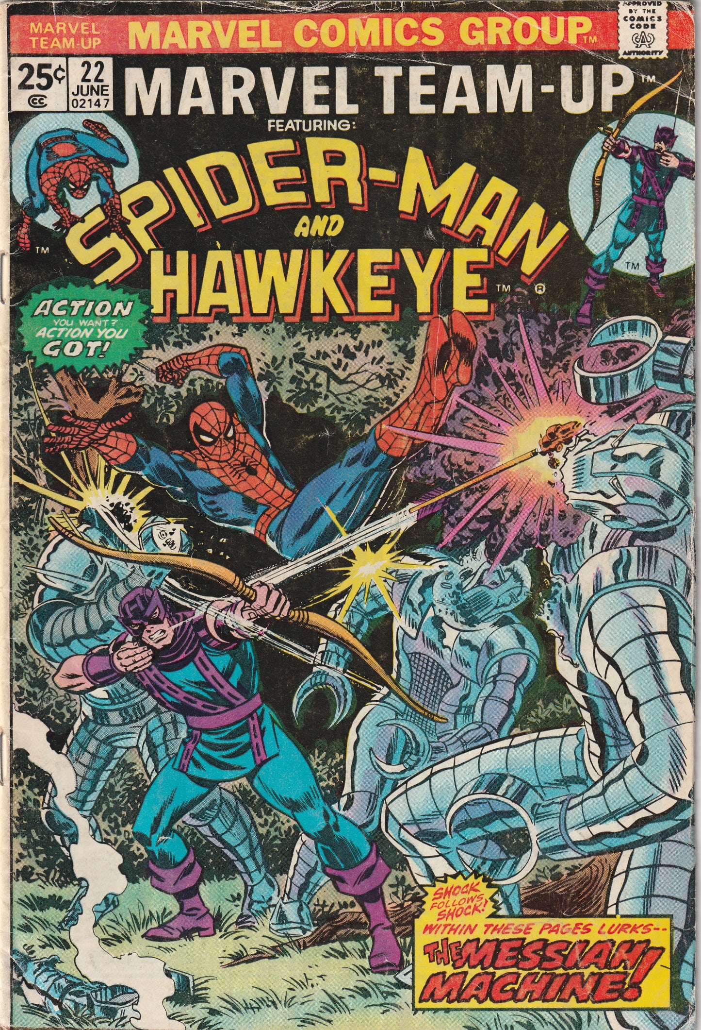 Marvel Team-Up #22 (1974) - Spider-Man & Hawkeye