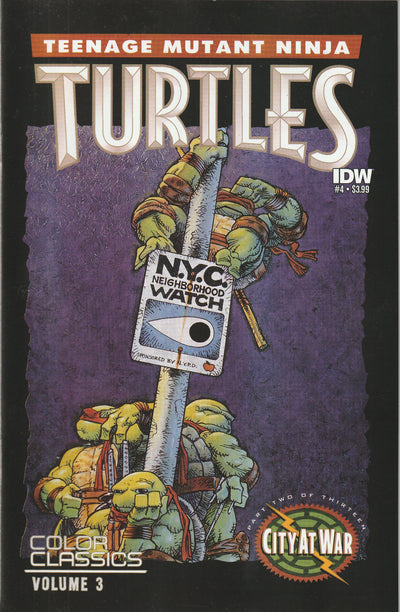 Teenage Mutant Ninja Turtles Color Classics Volume 3 #4 (2015)