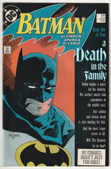 Batman #426 (1988) - A Death in the Family Part 1