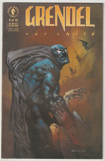 Grendel: War Child #4 (of 10, 1992) - Simon Bisley cover