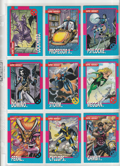 1992 Impel X-Men Series 1 - Complete base set