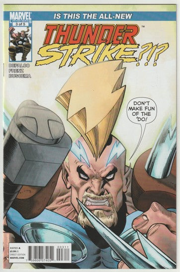Thunder Strike (2011) - 5 issue mini series