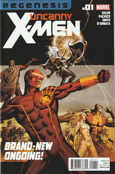 Uncanny X-Men #1 (Vol 2, 2012) - X-Men Regenesis Tie-In